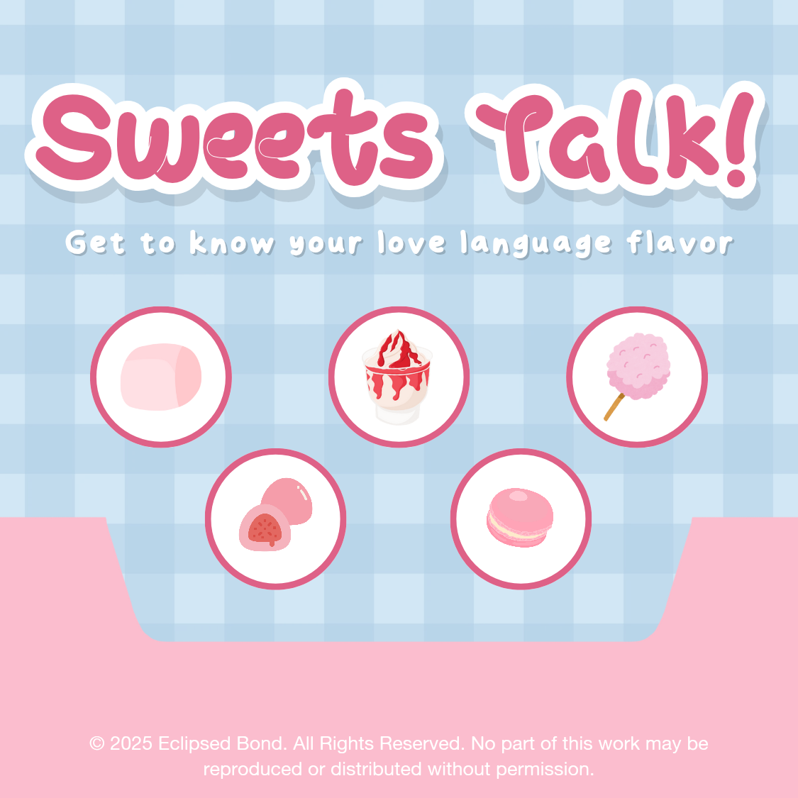 Sweets Talk: Your Love Language Flavor 메인 이미지