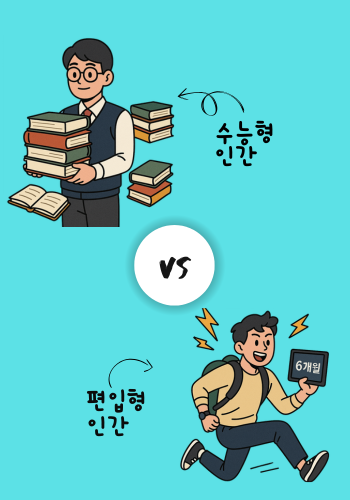 나는 수능형 인간? 편입형 인간?
