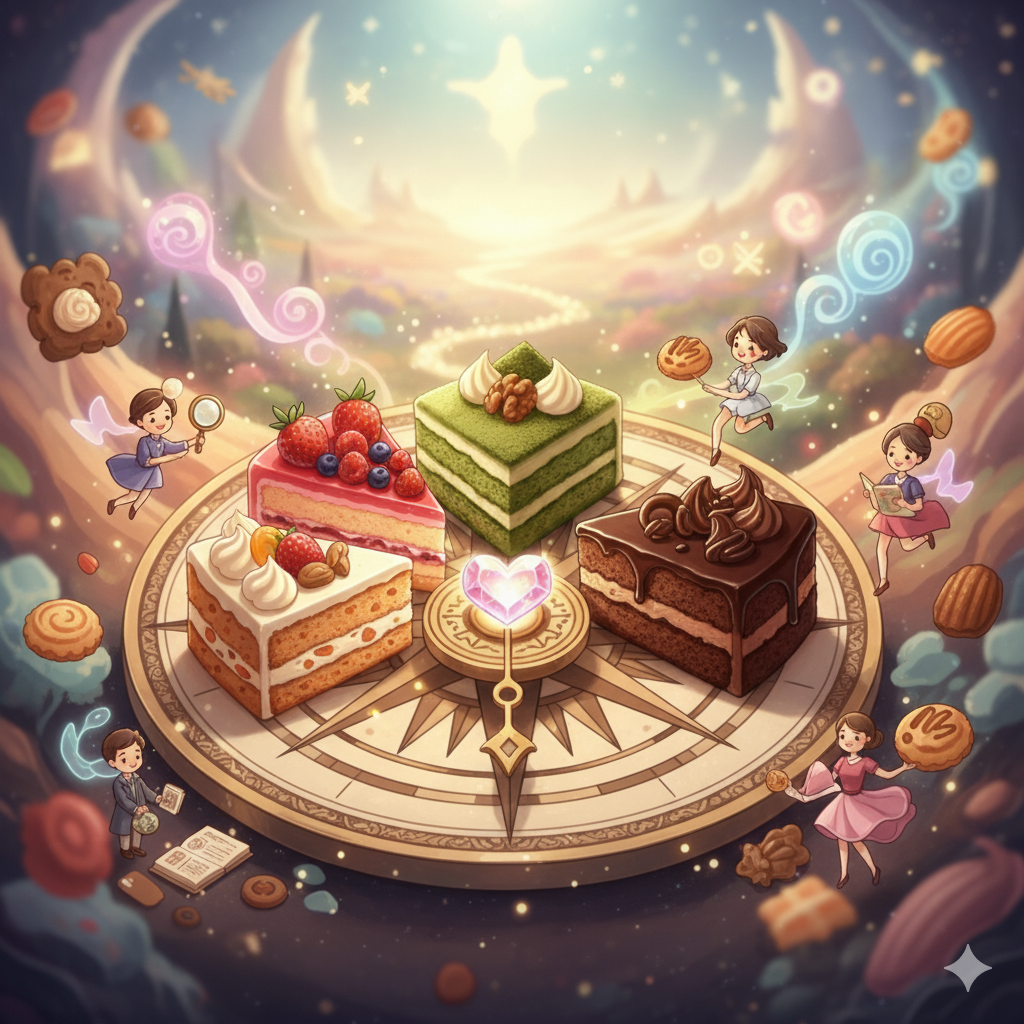 운명의 디저트가 알려주는 이상형