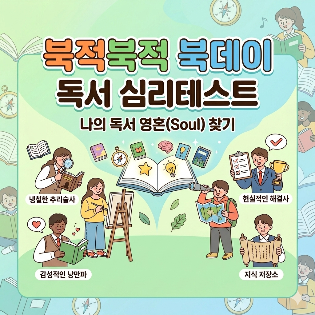 북데이 심리테스트 찐 | 너만의 우주, 심리테스트 플랫폼 푸망