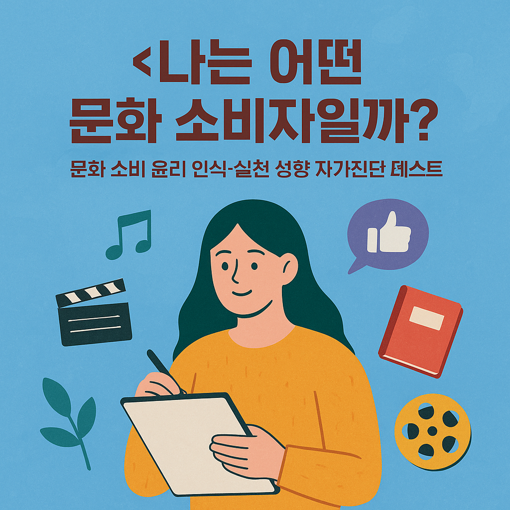 나는 어떤 문화 소비자일까?