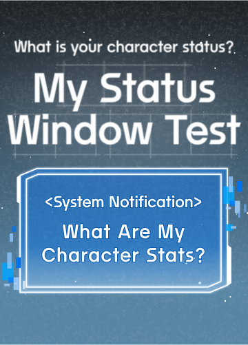 My Status Window Test | Explore Your Universe, Poomang