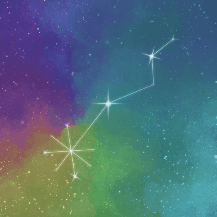 Rainbow Comet Galaxy